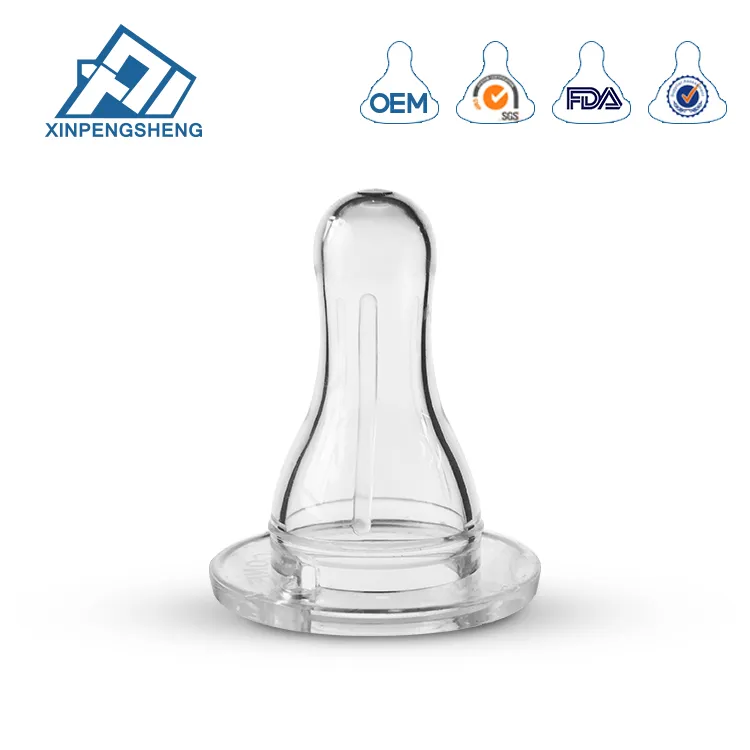 Fabricants de tétines en silicone pour biberons/tétines en silicone pour bébés