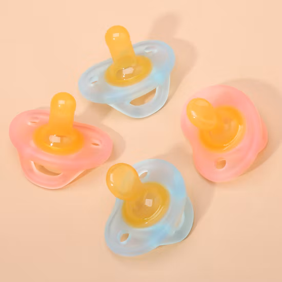 Sucette rose en forme de coquillage pour bébé et adulte, vente en gros