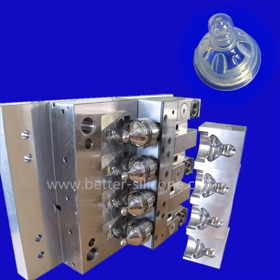 Mamelon en caoutchouc de silicone liquide de qualité alimentaire pour l'alimentation des bébés