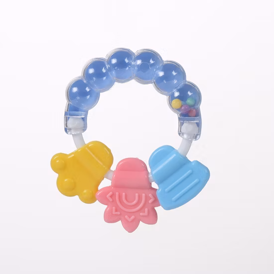 Anneau de dentition molaire en silicone, hochet de qualité alimentaire, jouet pour bébé